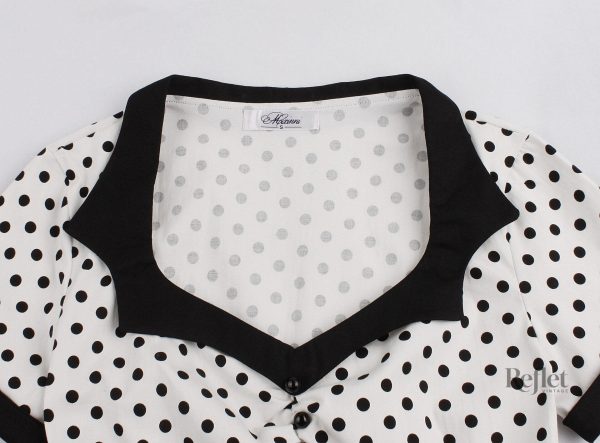 Robe cintrée années 50 style classique