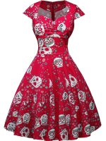 Robe à pois style années 50