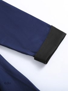 Style rétro bleu roi inspiré des années 60
