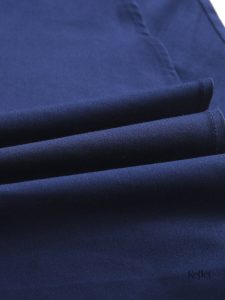 Robe à manches courtes bleu roi années 60