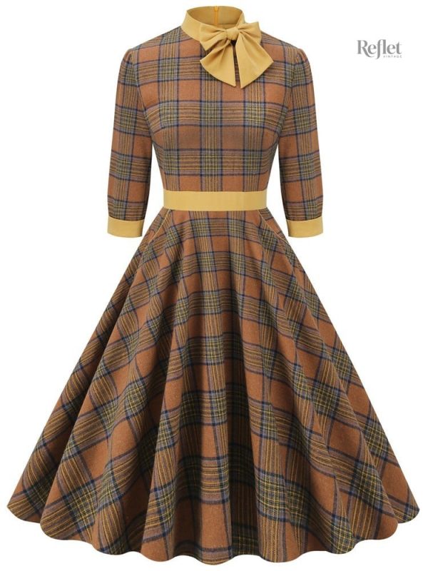 Robe des années 60 pas cher, style vintage élégant