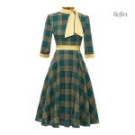 Robe années 60, design classique et coloré