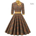 Robe rétro des années 60, mode économique