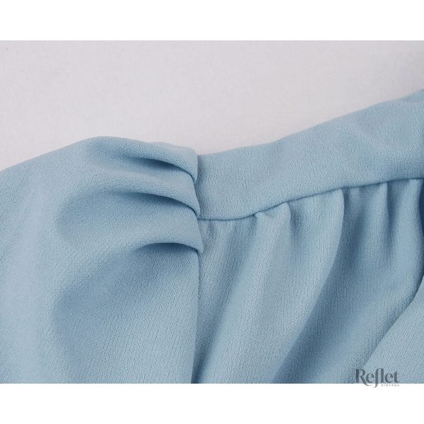 Robe vintage élégante, nœud années 60