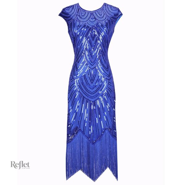 Robe Charleston à franges