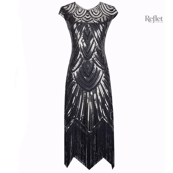 Robe Charleston avec ceinture