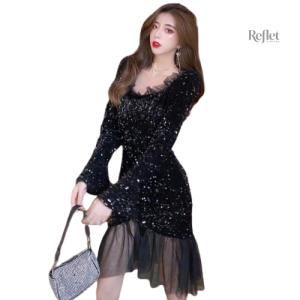 Robe Cocktail Années 20 élégante et festive pour soirées vintage
