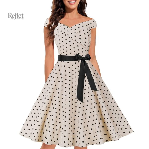 Robe vintage de cocktail, inspiration années 60, charme intemporel