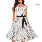 Robe élégante années 60, idéal pour soirées et événements