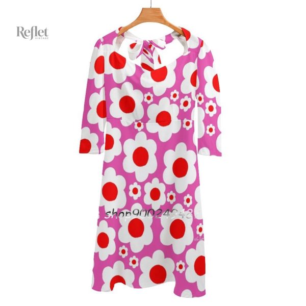 Robe courte vintage des années 70