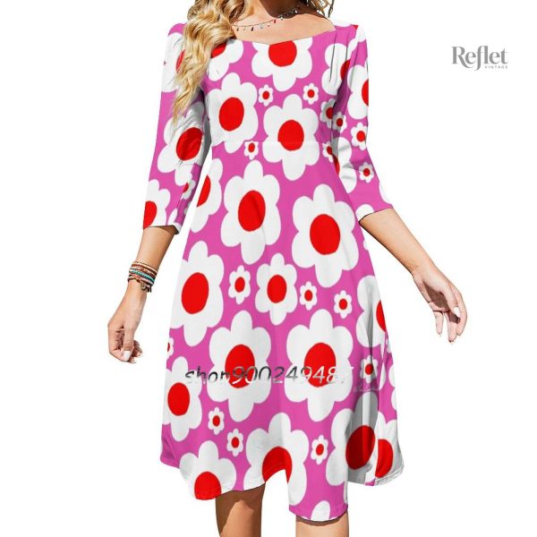 Robe vintage année 70, style bohème