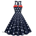 Robe années 60, coupe courte, look rétro