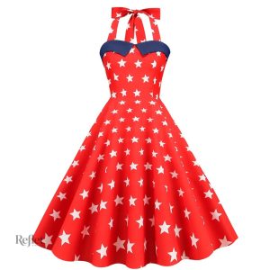 Robe vintage courte, inspiration années 60