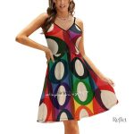 Robe courte style années 70