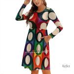 Robe vintage années 70 pour un look rétro