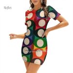 Robe féminine années 70, parfaite pour l'été