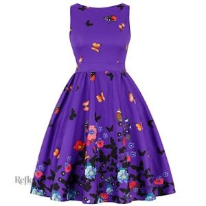 Robes courtes rétro inspirées des années 60