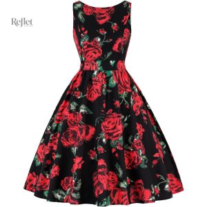 Mode années 60 : robes courtes aux motifs colorés