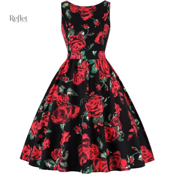 Mode années 60 : robes courtes aux motifs colorés