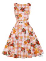 Robe vintage élégante, style années 50