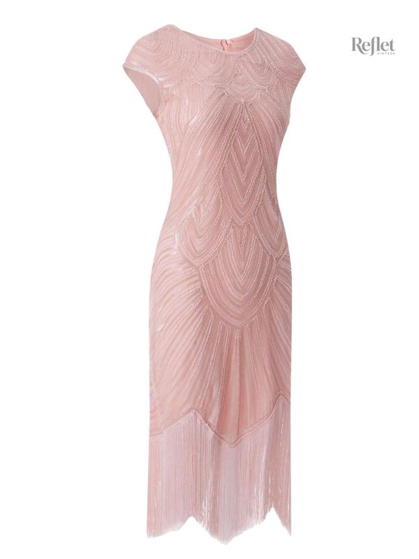Robe années 30 inspirée du style art déco