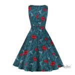 Robe années 50 aux couleurs vives pour une allure pétillante