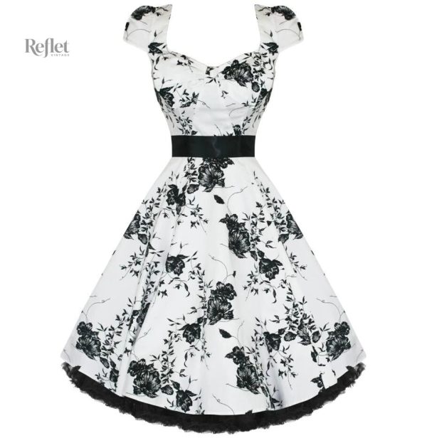 robes-de-bal-annees-50-1 Robe de bal années 50, style rétro élégant