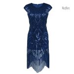 Robe de soirée inspirée du style des années 30