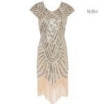 Robe à la mode années 30, idéale pour cocktails