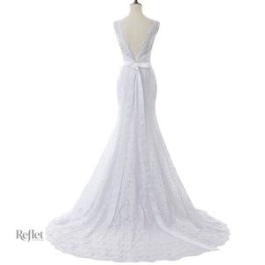 Robe de mariée en dentelle pour un look royal