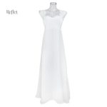 Robe de mariée style princesse, blanche et chic