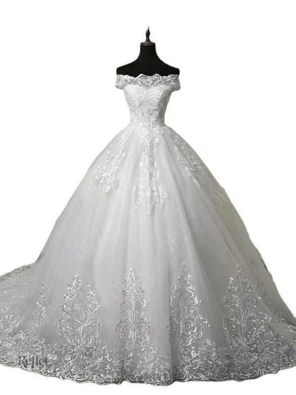robes-de-mariee-princesse-pas-cher-1 Robe de mariée princesse pas cher, élégante et romantique