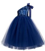 Robe de princesse à manches longues