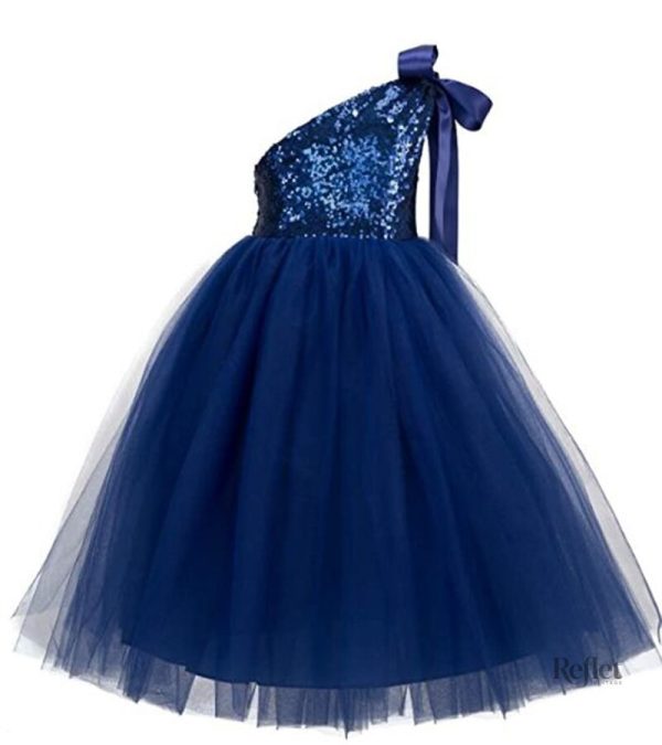 Robe de princesse à manches longues