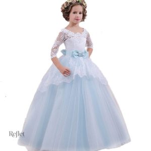 Robe de princesses pour petites filles, style conte de fée