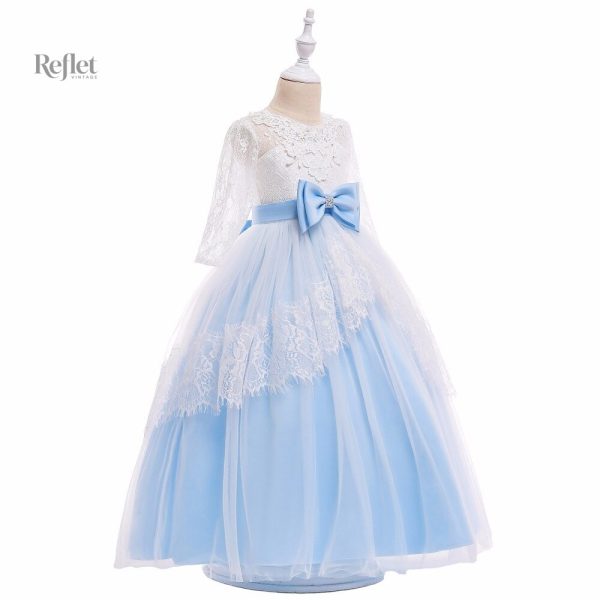 Robe élégante pour petites filles, thème conte de fées