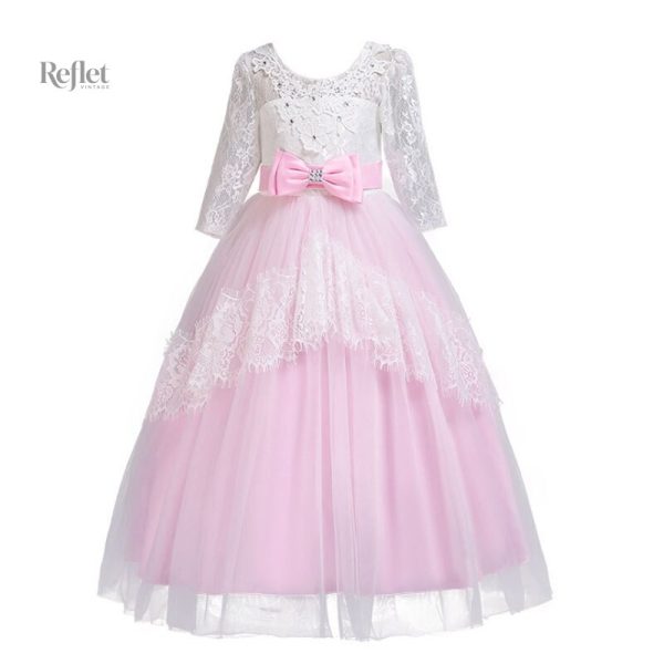 robes-de-princesses-filles-1 Robe princesse pour filles en couleur pastel
