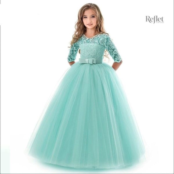 Robe élégante fille pour occasions spéciales