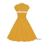 Robe inspirée des années 60, classique et intemporelle