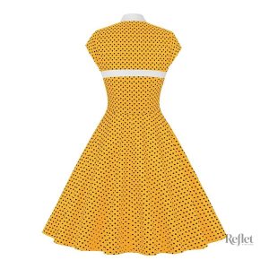Robe inspirée des années 60, classique et intemporelle