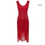 Robe d'inspiration années 30, silhouette flatteuse