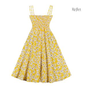 Robe d'été années 30, coupe fluide et féminine