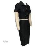 Robe droite colorée, design des années 60, mode vintage