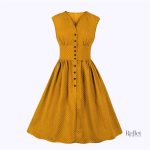 Robe écolière rétro avec style classique