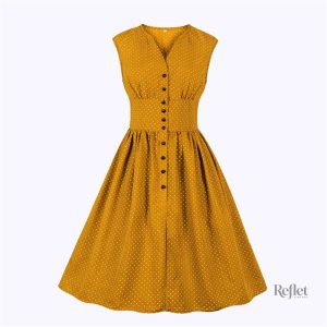 Robe écolière rétro avec style classique