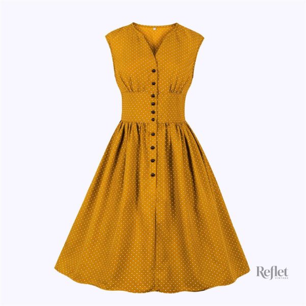 Robe écolière rétro avec style classique