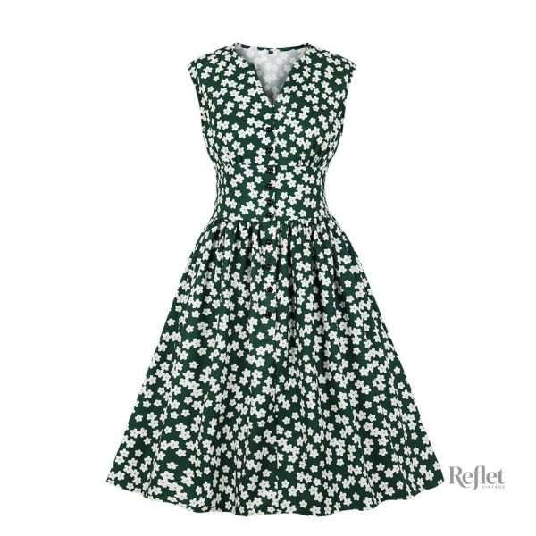 Robe classique des années 30 pour filles