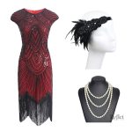 Robe de soirée années 30 pour look chic