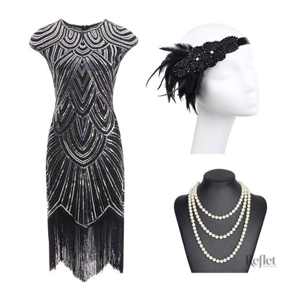 Robe années 30 idéale pour événements spéciaux