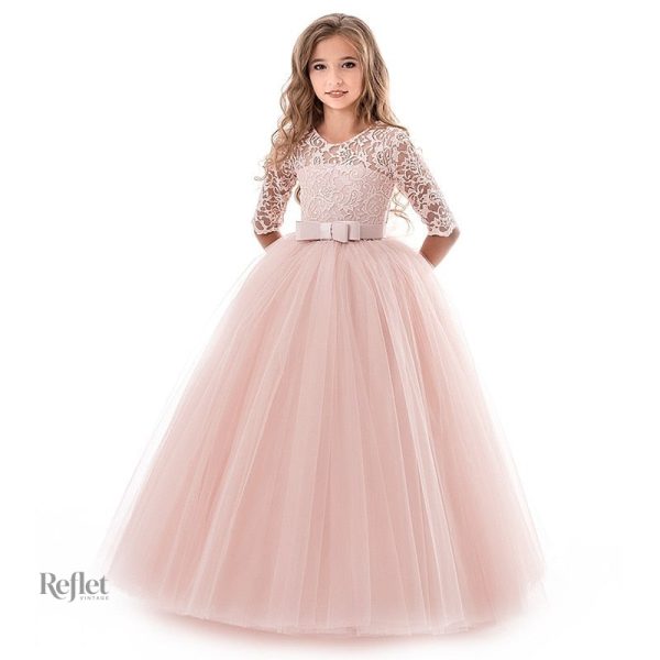 Robe élégante de style princesse pour enfants